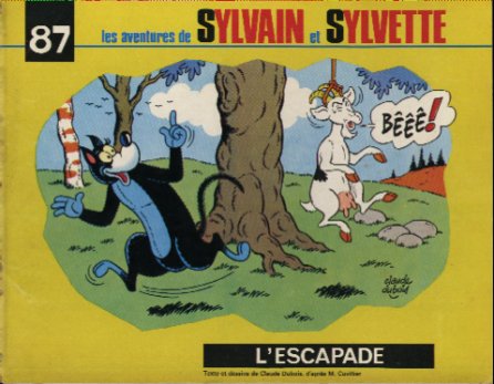 Couverture de l'album Sylvain et Sylvette Tome 87 L'escapade