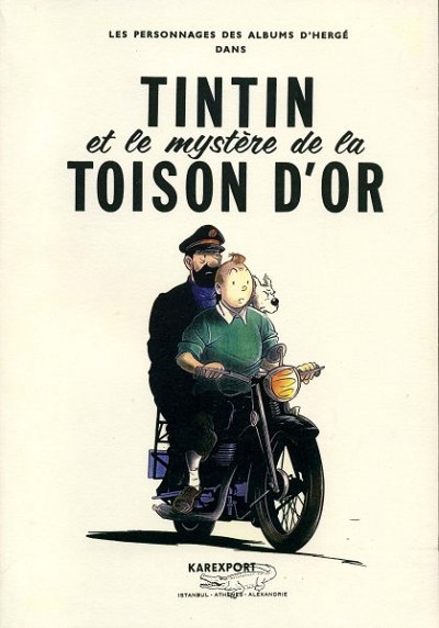 Tintin Tintin et le mystère de la toison d'or