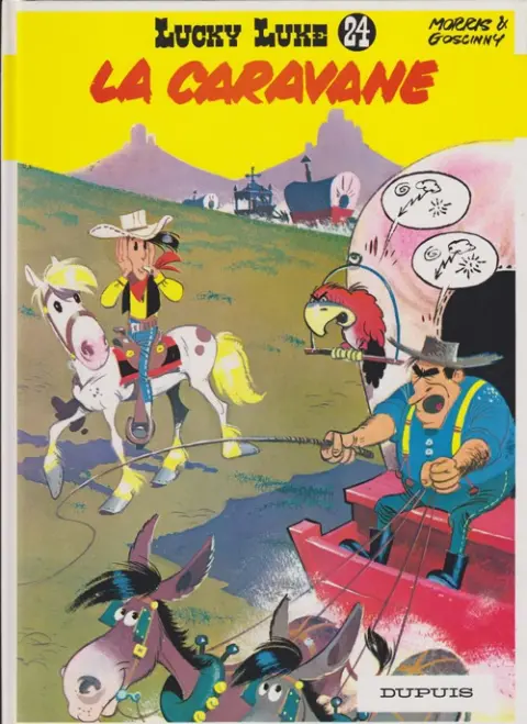 Couverture de l'album Lucky Luke Tome 24 La caravane