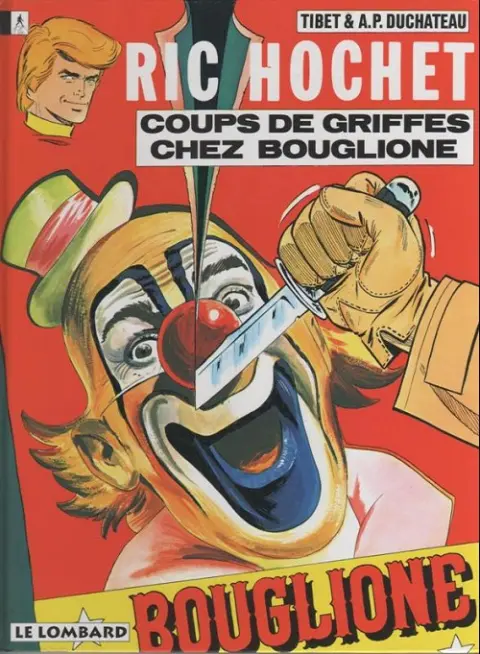 Couverture de l'album Ric Hochet Tome 25 Coups de griffes chez Bouglione