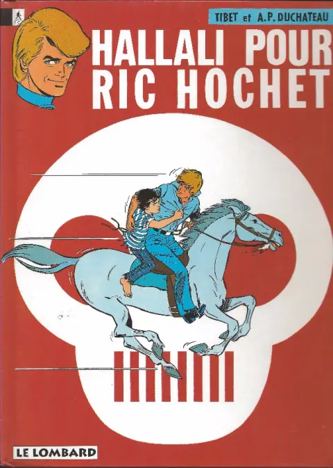 Couverture de l'album Ric Hochet Tome 28 Hallali pour Ric Hochet