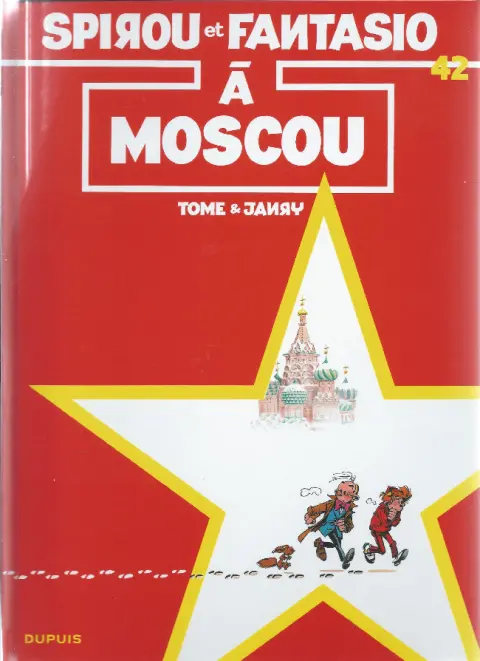 Couverture de l'album Spirou et Fantasio Tome 42 Spirou et Fantasio à Moscou