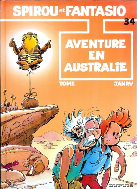 Couverture de l'album Spirou et Fantasio Tome 34 Aventure en Australie