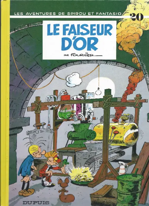 Couverture de l'album Spirou et Fantasio Tome 20 Le faiseur d'or