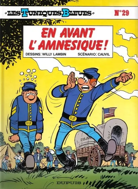 Couverture de l'album Les Tuniques Bleues Tome 29 En avant l'amnésique !