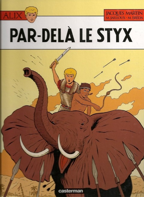 Couverture de l'album Alix Tome 34 Par-delà le Styx