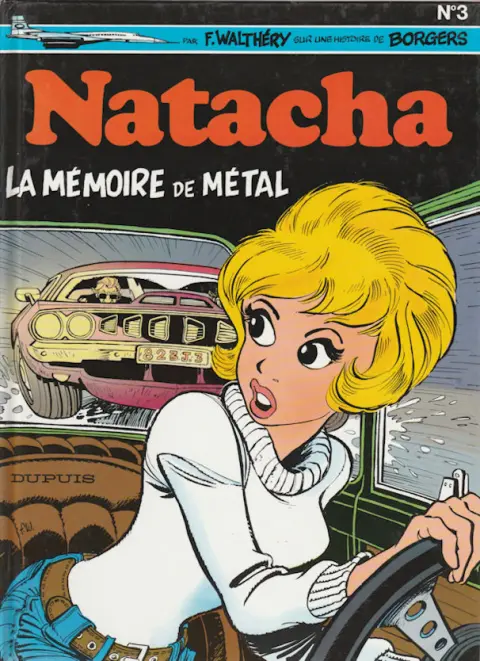 Couverture de l'album Natacha Tome 3 La mémoire de métal