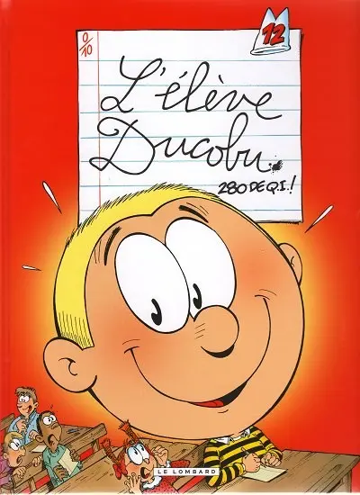 Couverture de l'album L'Élève Ducobu Tome 12 280 de Q.I. !