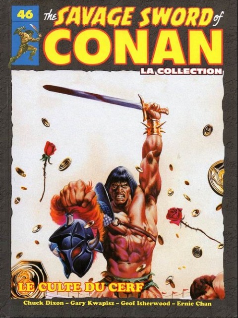 Couverture de l'album The Savage Sword of Conan - La Collection Tome 46 Le culte du cerf