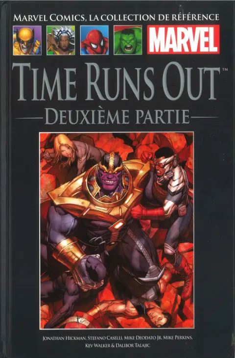 Marvel Comics - La collection de référence Tome 147 Times Runs Out - Deuxième Partie