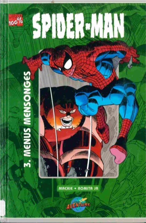 Couverture de l'album Spider-Man Tome 3 Menus mensonges