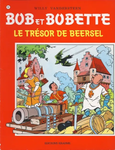 Couverture de l'album Bob et Bobette Tome 111 Le trésor de Beersel