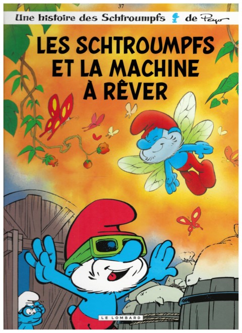 Couverture de l'album Les Schtroumpfs Tome 37 Les Schtroumpfs et la machine à rêver