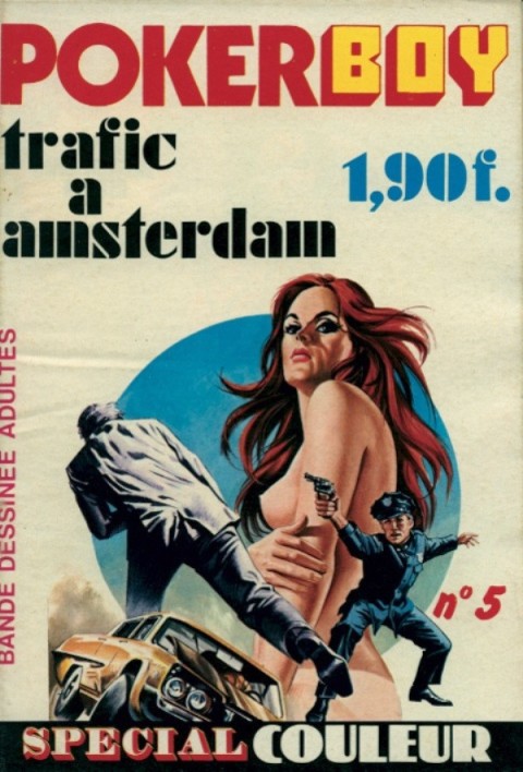 Couverture de l'album Poker Boy N° 5 Trafic à Amsterdam