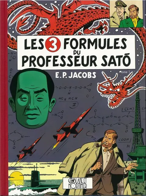 Couverture de l'album Blake et Mortimer Tome 11 Les 3 formules du Professeur Satô - Tome I