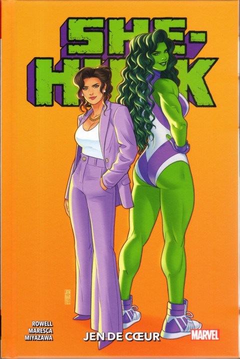Couverture de l'album She-Hulk 2 Jen de coeur
