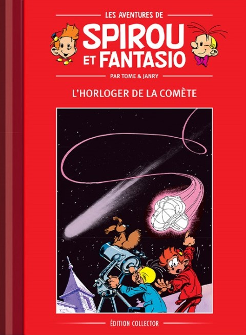 Couverture de l'album Spirou et Fantasio Édition collector Tome 36 L'horloger de la comète