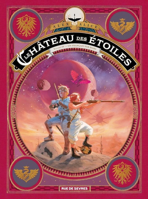 Couverture de l'album Le Château des étoiles Volume IV Un Français sur Mars