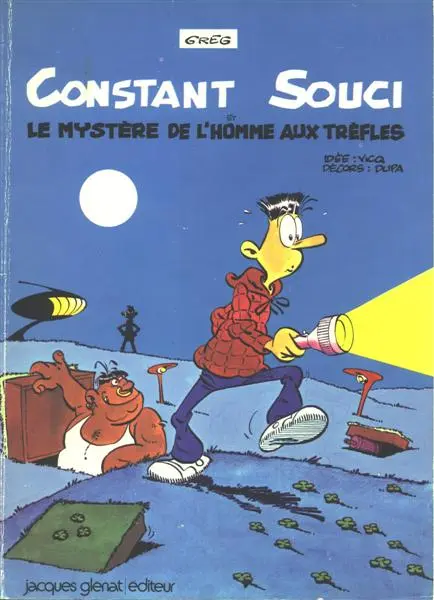 Constant Souci Le mystère de l'homme aux trèfles