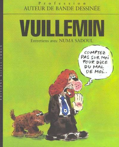 Couverture de l'album Vuillemin entretiens avec Numa Sadoul