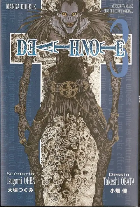 Death note Albums doubles France Loisirs 2 Tomes 3 et 4