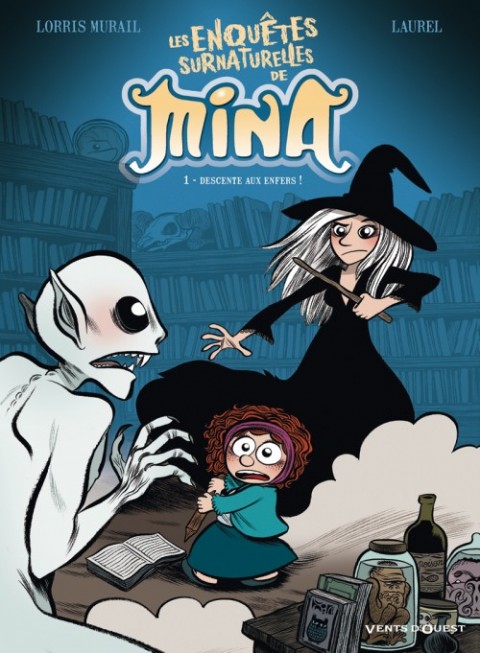 Couverture de l'album Les Enquêtes surnaturelles de Mina Tome 1 Descente aux enfers !
