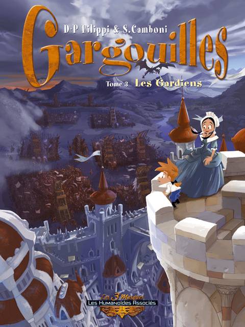 Couverture de l'album Gargouilles Tome 3 Les gardiens