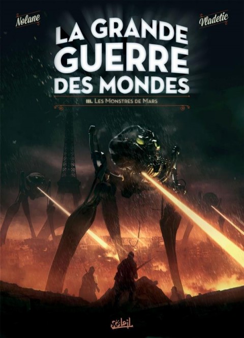 Couverture de l'album La Grande Guerre des Mondes Tome 3 Les Monstres de Mars