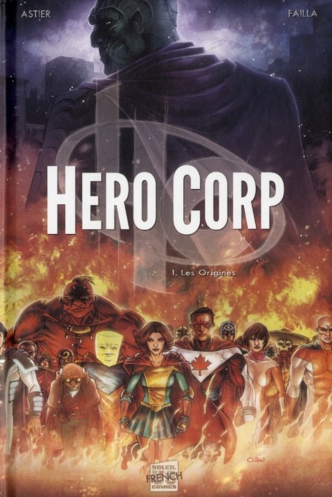 Couverture de l'album Hero Corp Tome 1 Les Origines