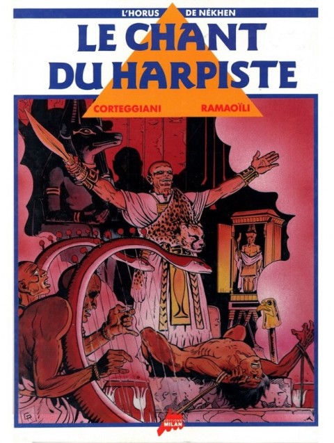 Couverture de l'album L'Horus de Nékhen Tome 2 Le chant du harpiste