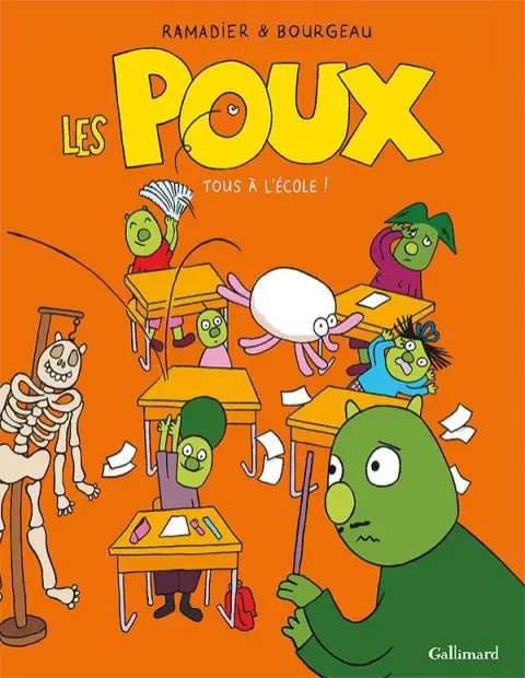 Les Poux Tome 2 Tous à l'école