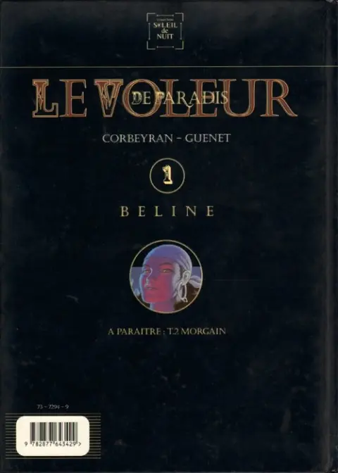 Verso de l'album Le Voleur de Paradis Tome 1 Beline