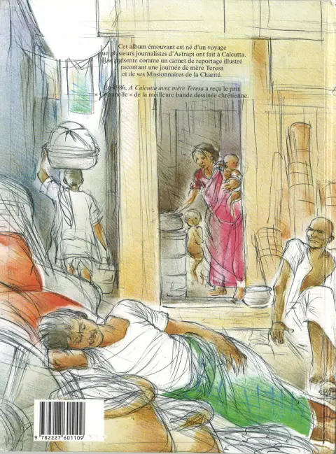 Verso de l'album Les Chercheurs de Dieu Tome 23 A Calcutta avec Mère Teresa