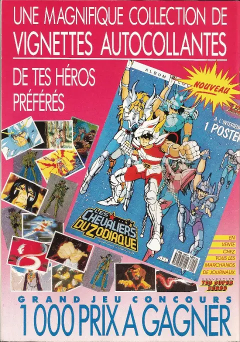 Verso de l'album Les Chevaliers du zodiaque Tome 1 Les Chevaliers d'Or