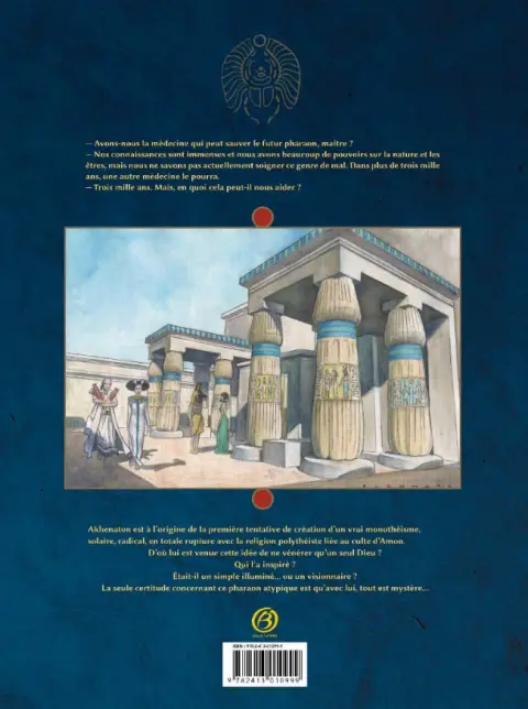 Verso de l'album Les Deux Coeurs de l'Égypte Tome 1 La barque des milliers d'années
