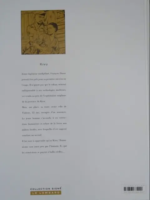 Verso de l'album Kivu