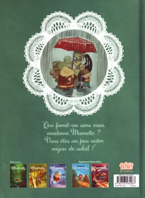 Verso de l'album Mamette Tome 3 Colchiques