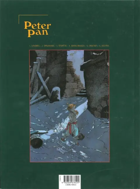 Verso de l'album Peter Pan Tome 5 Crochet
