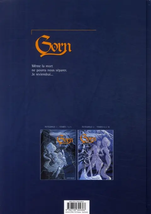 Verso de l'album Gorn Intégrale 2