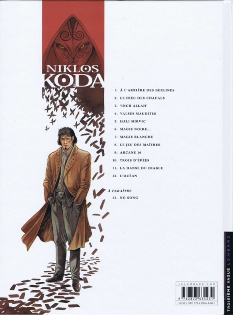Verso de l'album Niklos Koda Tome 12 L'océan