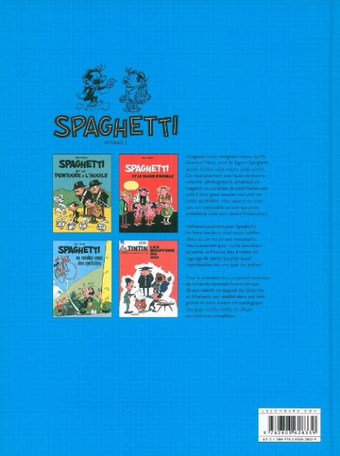 Verso de l'album Spaghetti Intégrale 2