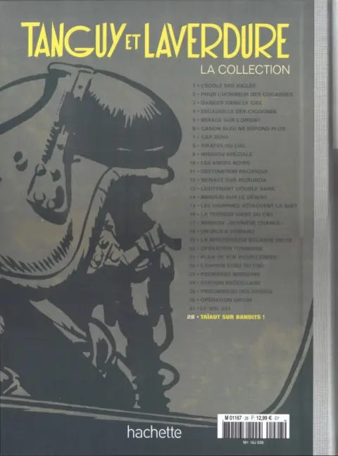 Verso de l'album Tanguy et Laverdure - La Collection Tome 28 Taïaut sur bandits !