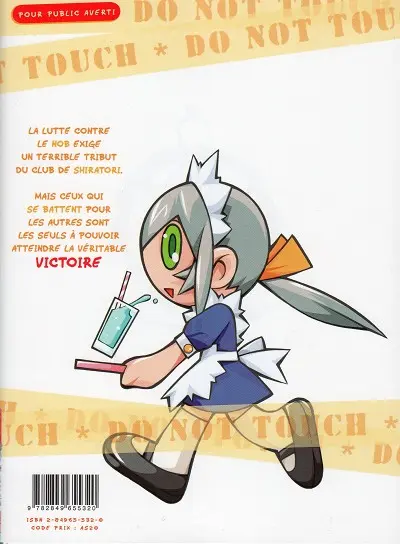 Verso de l'album Battle Club 6