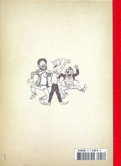 Verso de l'album Les Pieds Nickelés - La collection Tome 19 Les Pieds Nickelés s'expatrient