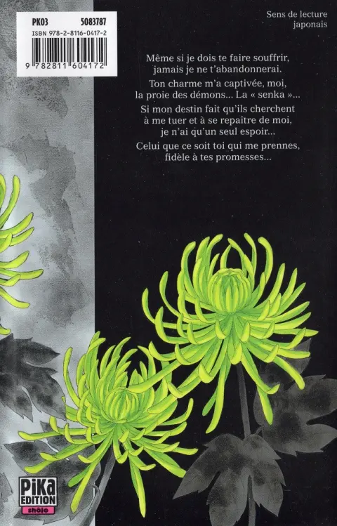 Verso de l'album Black Bird 3