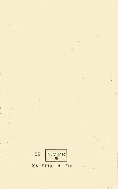 Verso de l'album Nova Album N° 5