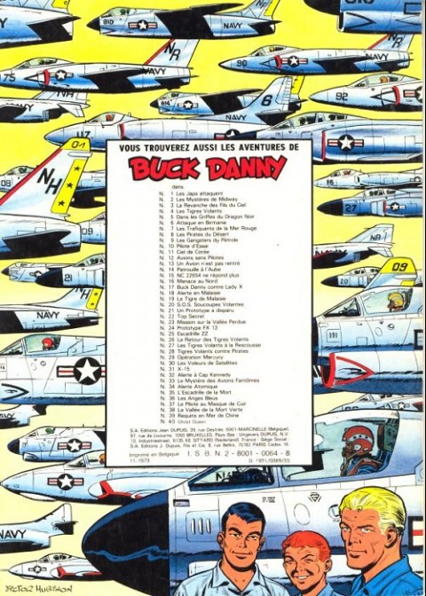 Verso de l'album Buck Danny Tome 27 Les Tigres volants à la rescousse !