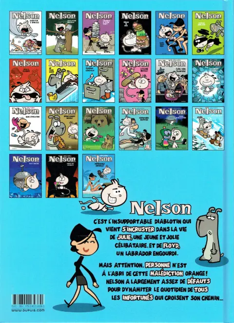 Verso de l'album Nelson Tome 18 Crétin des Alpes