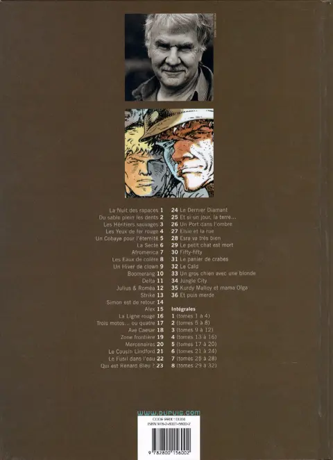Verso de l'album Jeremiah Tome 32 Le caïd