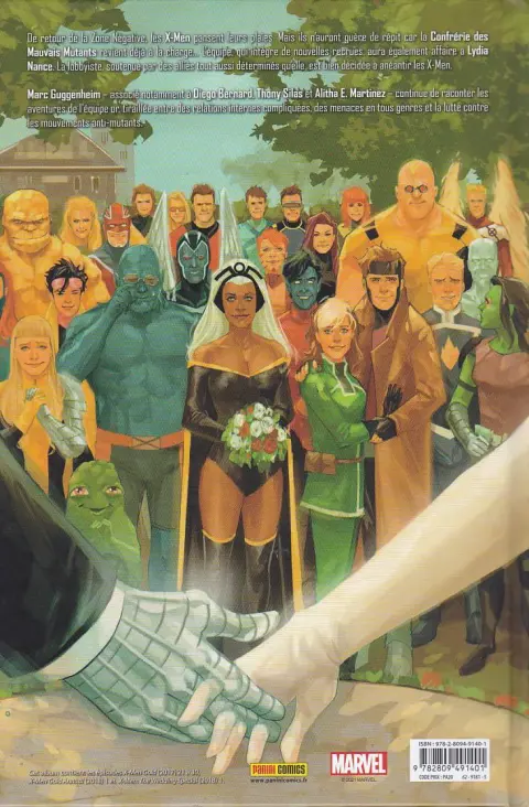 Verso de l'album X-Men: Gold Tome 3 Cruel et Dégradant